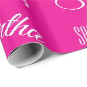 Personalized Name Custom  Geschenkpapier (Rolleneckpunkt)