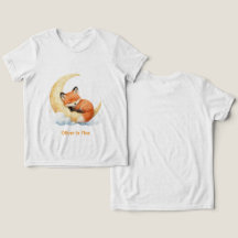 Personalized Name Cute Baby Fox 1st Birthday Toddl