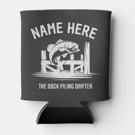 Personalized Name Dock Shadow Bass Dosenkühler (Vorderseite)