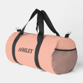Personalized Name Essential – Custom Gym Companion Duffle Bag (Rechte Ecke)