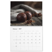 Personalized Name Est Date Chocolatier Business Kalender (Feb 2027)