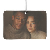 Personalized Name Est Together Every Day Adventure Autolufterfrischer (Rückseite)