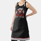 Personalized NAME Firefighter Helmet Fire Rescue Schürze (InSitu)