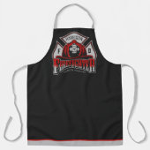 Personalized NAME Firefighter Helmet Fire Rescue Schürze (Vorderseite)