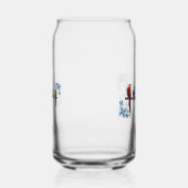 Personalized name floral birds dosenglas (Rechts)