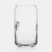 Personalized name floral birds dosenglas (Links)