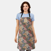 Personalized Name & Initial Floral Apron Schürze (Getragen)