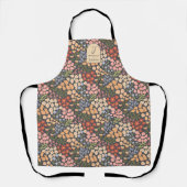 Personalized Name & Initial Floral Apron  Schürze (Vorderseite)
