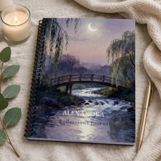 Personalized Name Journal | Reflections Notebook Notizblock