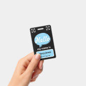 Personalized Name Lanyard | Custom Business Event  Ausweis (Handheld)