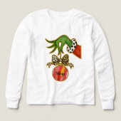 personalized Name Leopard Bow Parrot Ornament (Design Vorderseite)