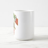 personalized Name Leopard Bow Parrot Ornament Verwandlungstasse (Zentrum)