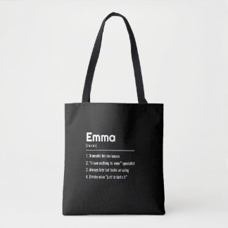 Personalized Name Meaning Tasche