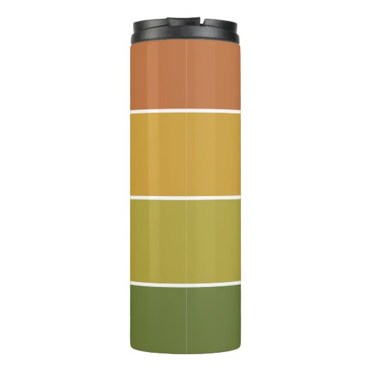 Personalized Name Modern Simple And Trendy Thermosbecher (Rückseite)