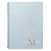 Personalized Name Monogram Notizblock (Vorderseite)