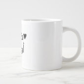 Personalized Name Mug – Custom Gift for Olivia Jumbo-Tasse (Rechts)