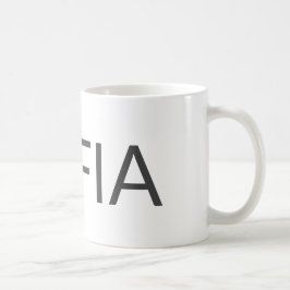 Personalized Name Mug – Custom Minimal Design Gift Kaffeetasse