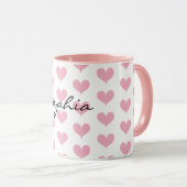 Personalized Name Mug | Custom Name Coffee Mug  Tasse (VorderseiteRechts)