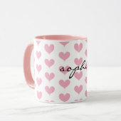 Personalized Name Mug | Custom Name Coffee Mug  Tasse (Vorderseite Links)