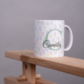 Personalized Name Mug with Initial  Zweifarbige Tasse