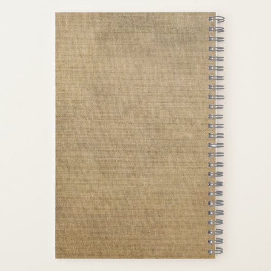 Personalized Name Notebook Add your Name Notizblock (Rückseite)