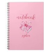 Personalized Name Notebook | Custom Name Journal  Notizblock (Vorderseite)