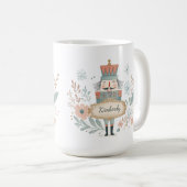 Personalized Name Nutcracker Christmas Kaffeetasse (VorderseiteRechts)