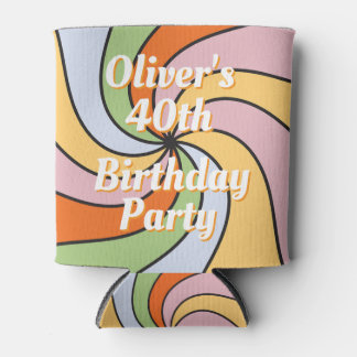 Personalized Name Photo Birthday Cooler Dosenkühler