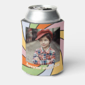 Personalized Name Photo Birthday Cooler Dosenkühler (Kanne Rückseite)