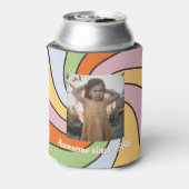 Personalized Name Photo Birthday Cooler Dosenkühler (Kanne Rückseite)