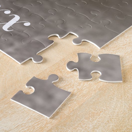 personalized NAME & Photo dog  Puzzle (Seite)