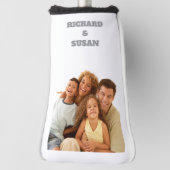 Personalized Name & Photo Golf Club Head Cover Headcover (Rotieren 90)