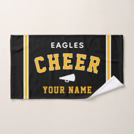 Personalized Name & School Cheer Towel, Team Gift Handtuch