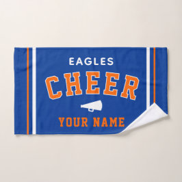 Personalized Name & School Cheer Towel, Team Gift Handtuch