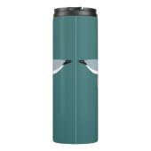 Personalized Name Seagull Nautical Thermosbecher (Rückseite)