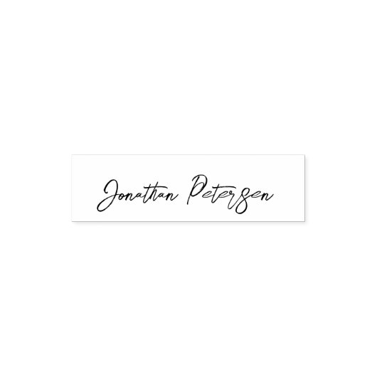 Personalized name signature script permastempel (Design)
