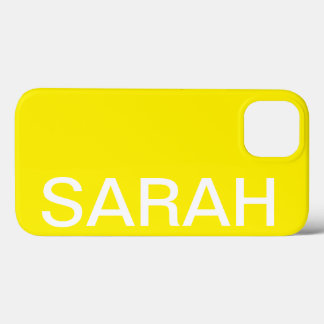 Personalized Name Simple Stylish Modern Minimal Case-Mate iPhone Hülle