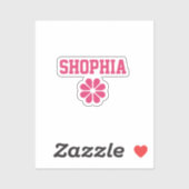 Personalized Name Sticker | Custom Name Sticker  (Blatt)