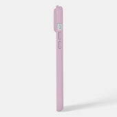 Personalized Name Stylish Modern Elegant Minimal  iPhone Hülle (Linke Seite)