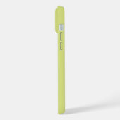 Personalized Name Stylish Modern Elegant Minimal  iPhone Hülle (Linke Seite)