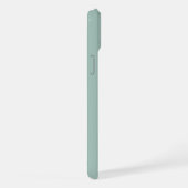 Personalized Name Stylish Modern Elegant Minimal  iPhone Hülle (Rechte Seite)
