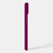 Personalized Name Stylish Modern Elegant Minimal  iPhone Hülle (Rechte Seite)