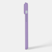 Personalized Name Stylish Modern Elegant Minimal  iPhone Hülle (Linke Seite)