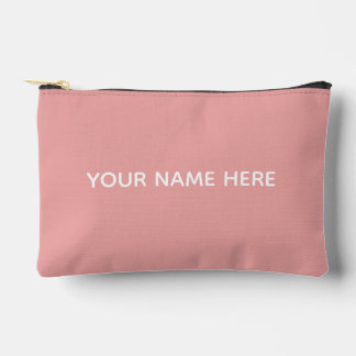 Personalized Name Stylish Modern Elegant Minimal Zubehörtasche