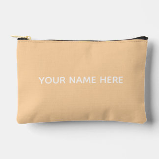 Personalized Name Stylish Modern Elegant Minimal  Zubehörtasche