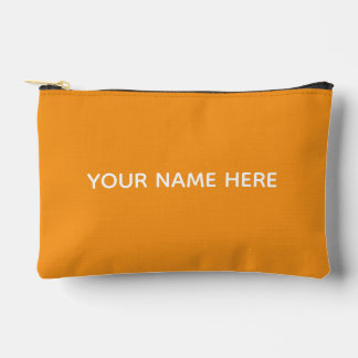 Personalized Name Stylish Modern Elegant Minimal  Zubehörtasche