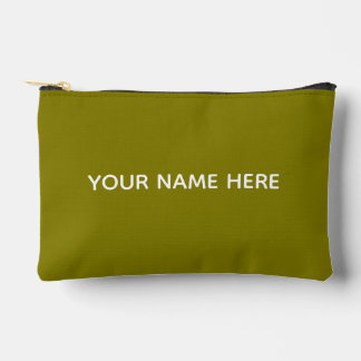 Personalized Name Stylish Modern Elegant Minimal  Zubehörtasche