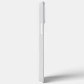 Personalized Name Stylish Modern Minimal LightGrey Case-Mate iPhone Hülle (Rückseite / Rechts)