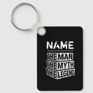 Personalized Name The Man The Myth The Legend Schlüsselanhänger