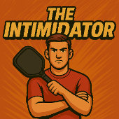 Personalized NamePickleball Paddle The Intimidator